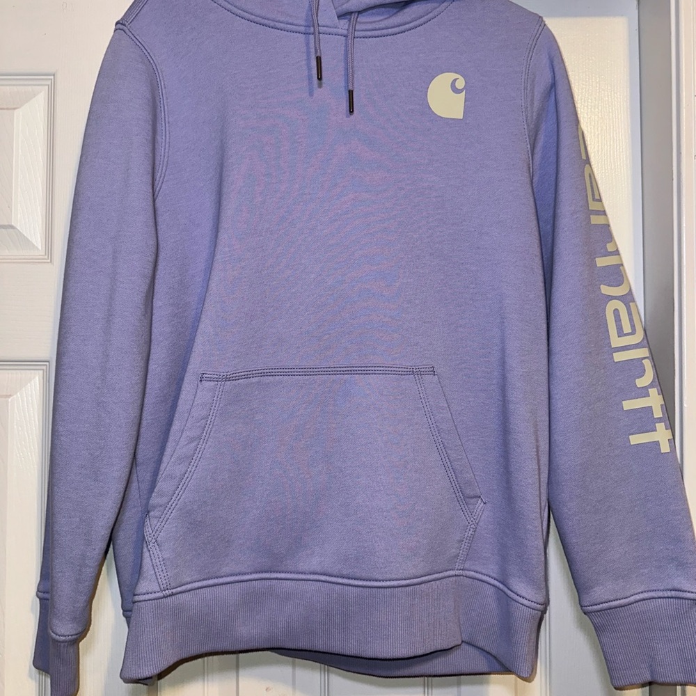 Carhartt Lavender Hoodie with Logo